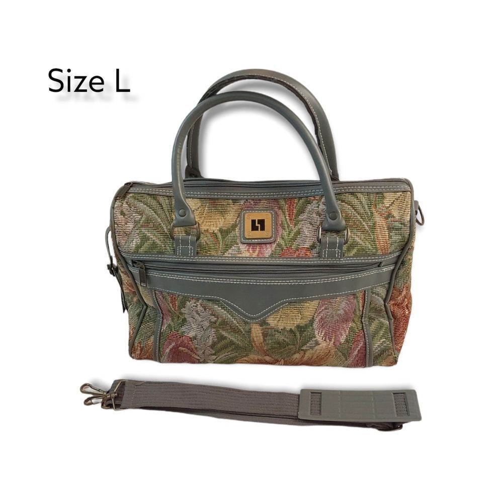 Leisure Women’s Vintage Weekender Tapestry Bag Carry On Luggage Floral handbag